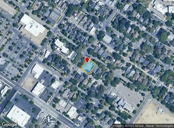  1423 W Franklin St, Boise, ID Parcel Map