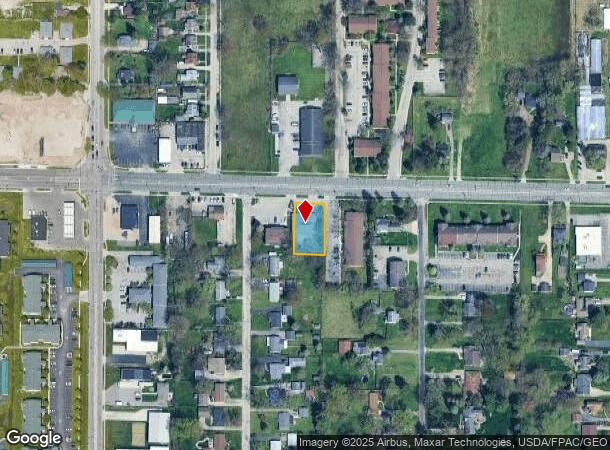 5831 Dorr St, Toledo, OH Parcel Map