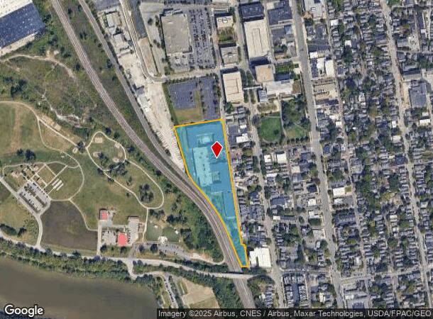 100 Frankfort Sq, Columbus, OH Parcel Map