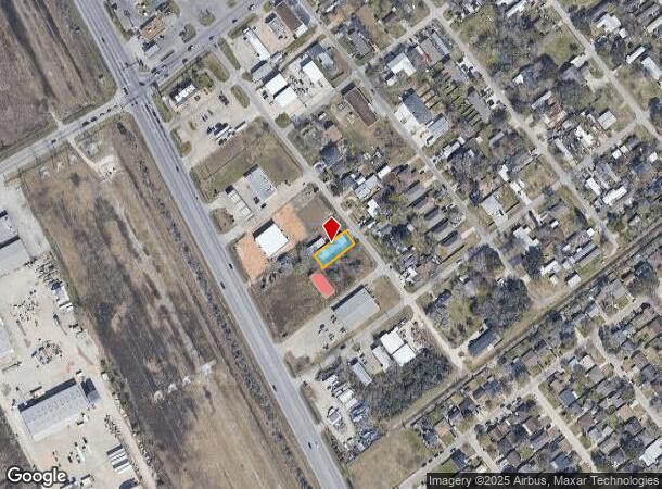  4740 20Th St, Bacliff, TX Parcel Map