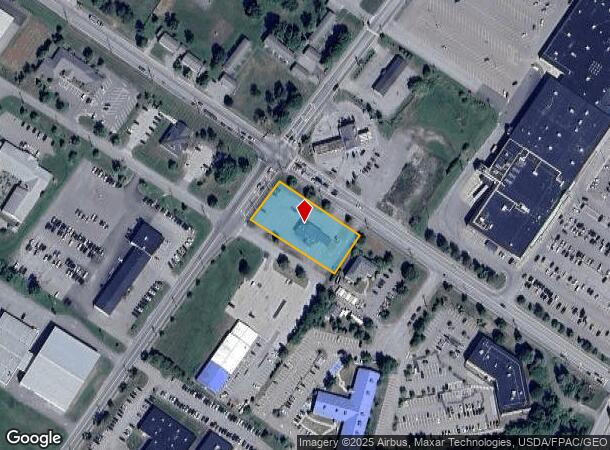 1176 Union St, Bangor, ME Parcel Map