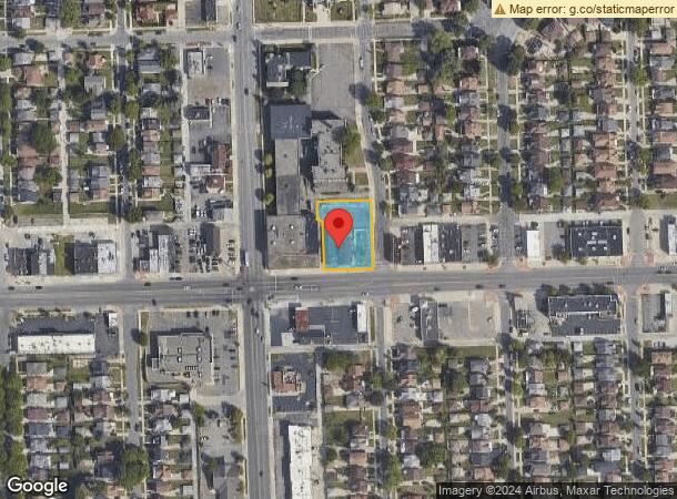  13510 W Warren Ave, Dearborn, MI Parcel Map