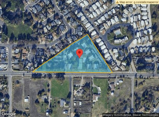  1700 E Tabor Ave, Fairfield, CA Parcel Map