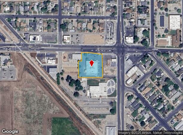  170 W El Monte Way, Dinuba, CA Parcel Map