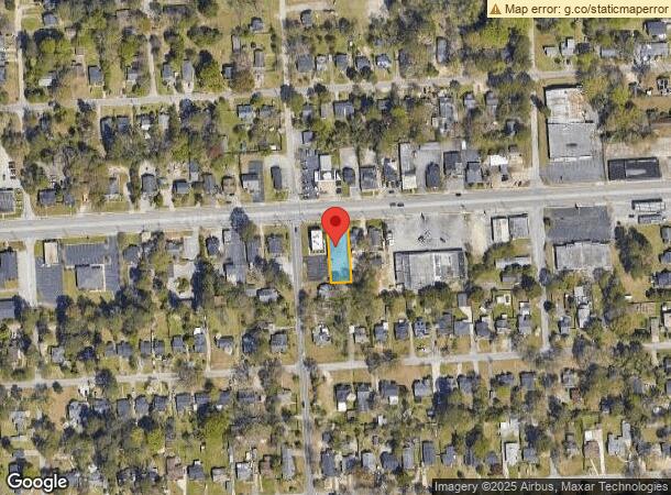  1222 W Evans St, Florence, SC Parcel Map