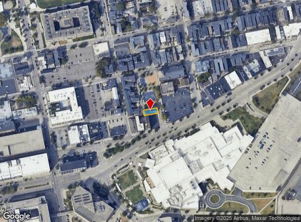  1111 Spring St, Cincinnati, OH Parcel Map