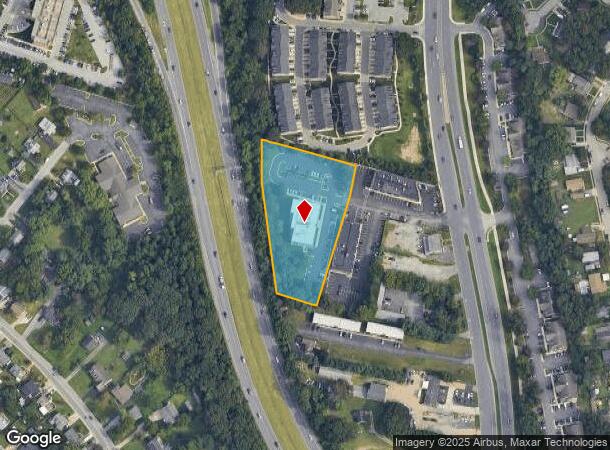  1406 Crain Hwy S, Glen Burnie, MD Parcel Map