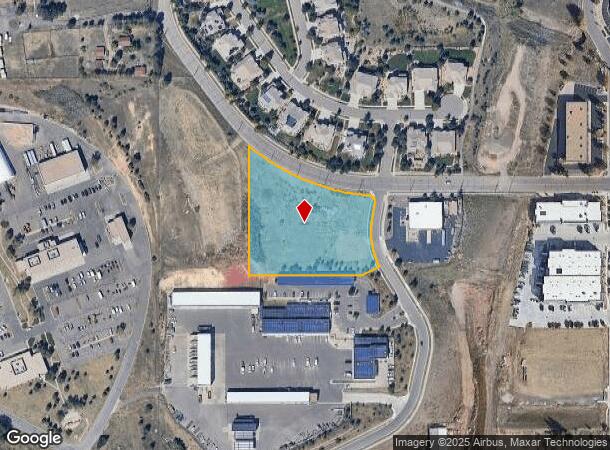 1005 Pine Ridge Rd, Golden, CO Parcel Map