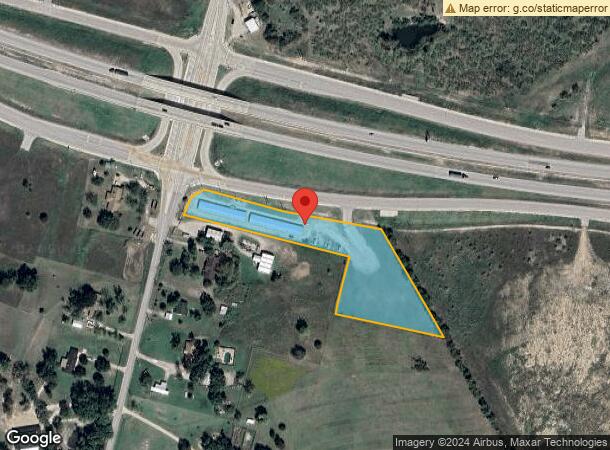  4212 Ensign Rd, Ennis, TX Parcel Map