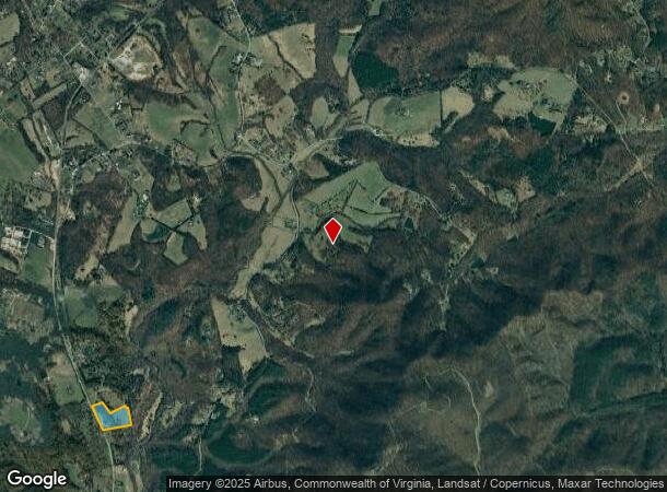  9374 Rockfish Valley Hwy, Afton, VA Parcel Map