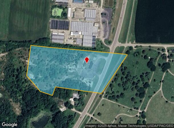 715 N Dayton Lakeview Rd, New Carlisle, OH Parcel Map