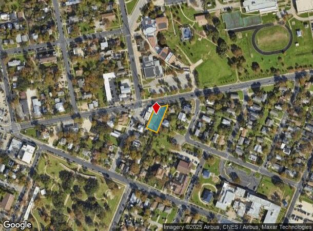 1405 Rosewood Ave, Austin, TX Parcel Map