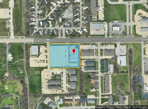 715 W Raab Rd, Normal, IL Parcel Map