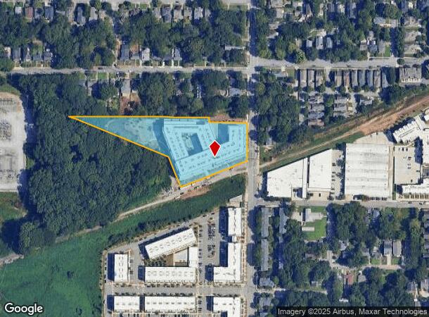 1015 Boulevard Se, Atlanta, GA Parcel Map