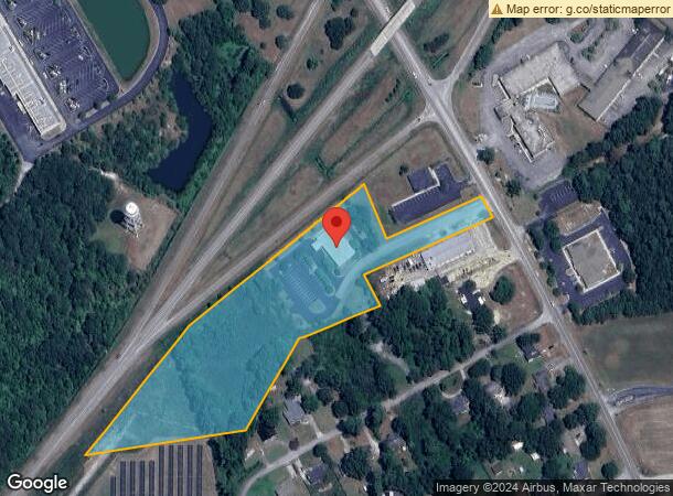  1308 S 4Th St, Hartsville, SC Parcel Map