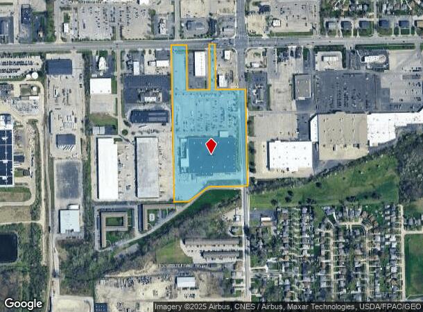 1035 W Alexis Rd, Toledo, OH Parcel Map
