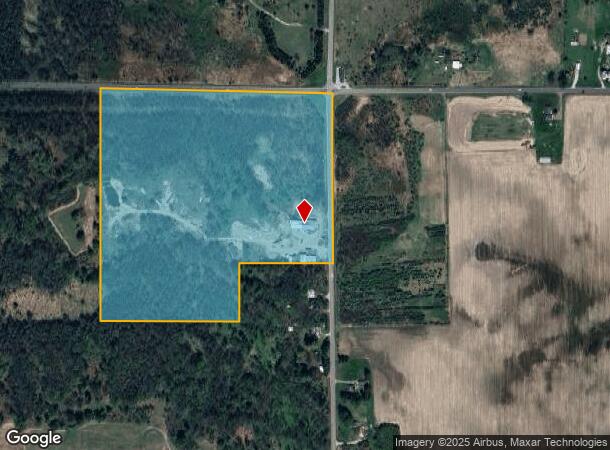 5095 N Custer Rd, Fountain, MI Parcel Map