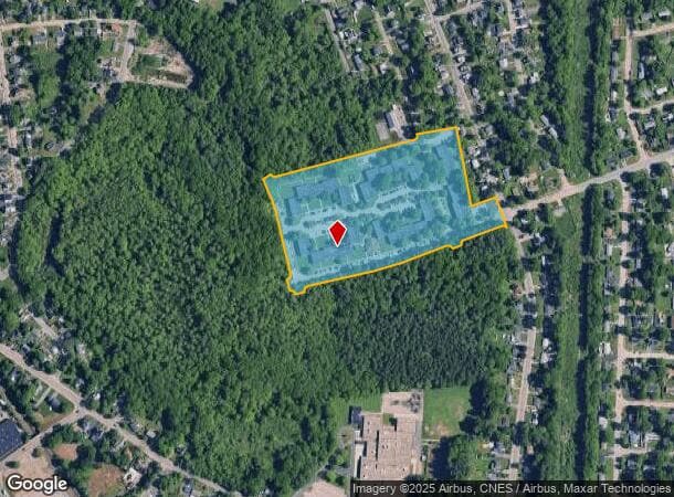 165 Carl Ave, Brockton, MA Parcel Map