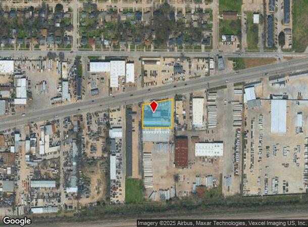  1633 E Main St, Grand Prairie, TX Parcel Map
