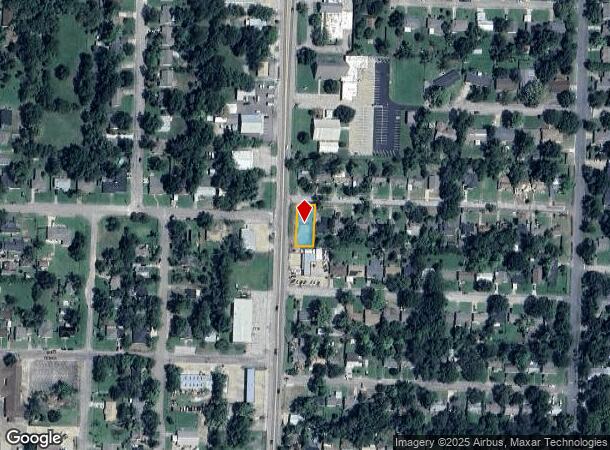 200 E Evans Ave, Bonham, TX Parcel Map