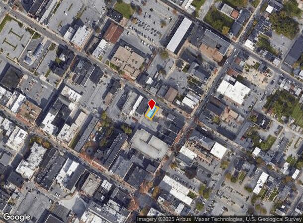  23 W Franklin St, Hagerstown, MD Parcel Map
