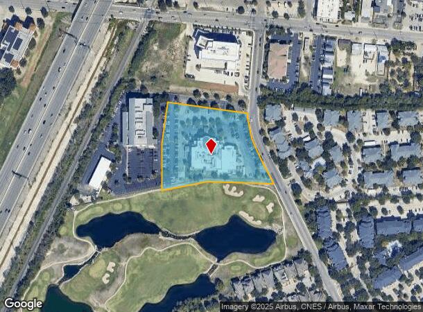  403 Treeline Park, San Antonio, TX Parcel Map