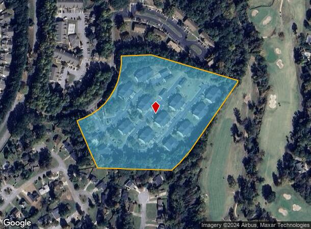  22 Forest Cir, Newnan, GA Parcel Map