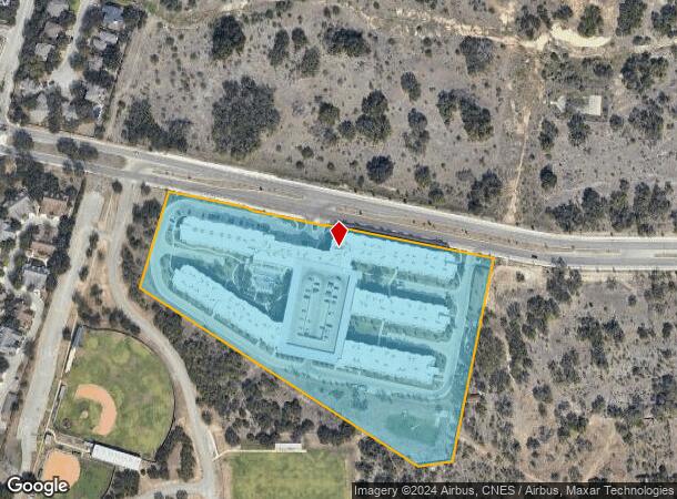  20710 Huebner Rd, San Antonio, TX Parcel Map