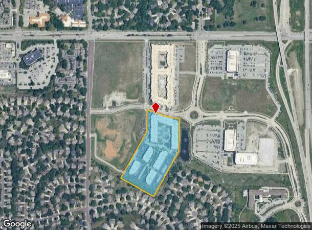  10501 W 113Th St, Overland Park, KS Parcel Map