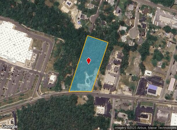  607 Route 9 S, Little Egg Harbor Twp, NJ Parcel Map