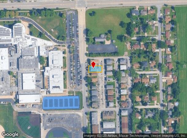 11195 S Roberts Rd, Palos Hills, IL Parcel Map
