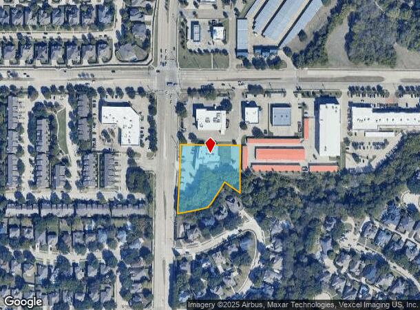  7940 Custer Rd, Plano, TX Parcel Map