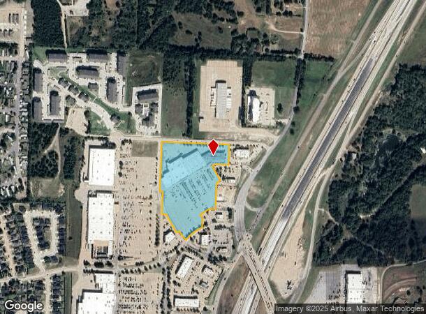  845 E North Creek Dr, Sherman, TX Parcel Map