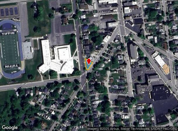  60 Sycamore St, Tiffin, OH Parcel Map