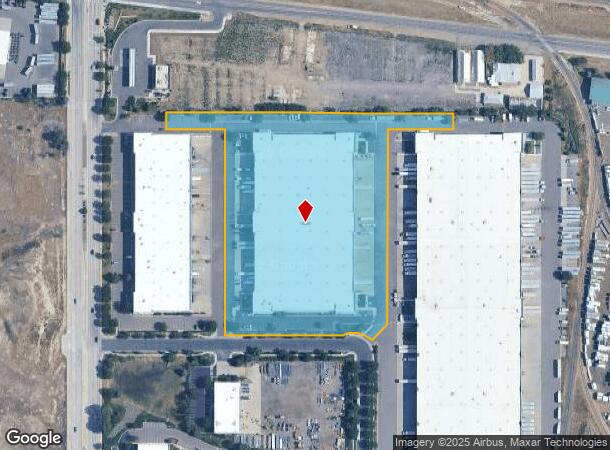 2460 Airport Blvd, Aurora, CO Parcel Map