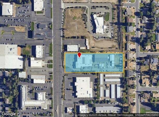  8108 N Division St, Spokane, WA Parcel Map