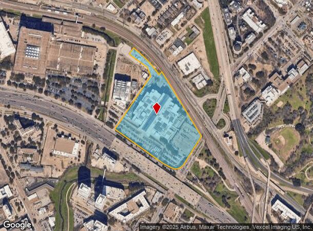  1950 N Stemmons Fwy, Dallas, TX Parcel Map
