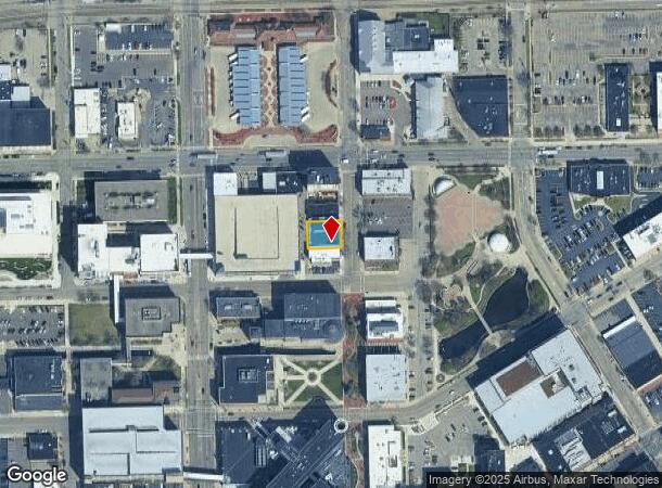 313 N Burdick St, Kalamazoo, MI Parcel Map