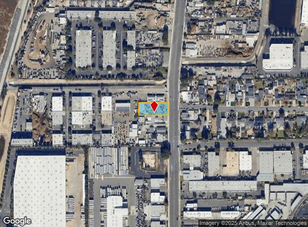 2710 N Hearthside St, Orange, CA Parcel Map