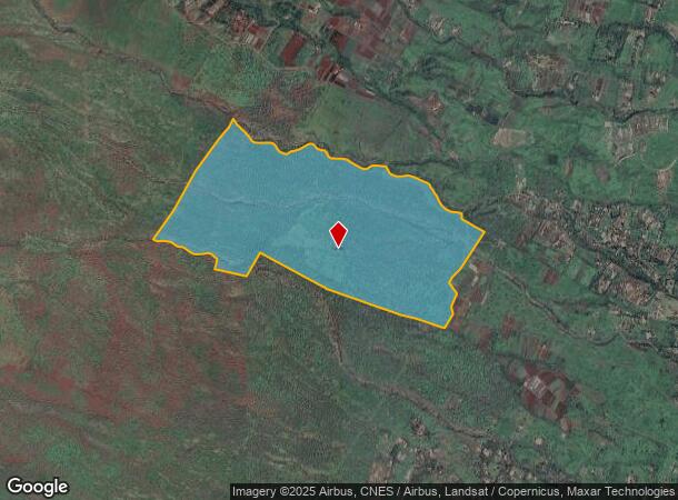 Pulehu Rd, Kula, HI Parcel Map