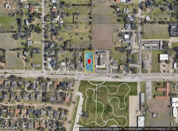 837 W Pleasant Run Rd, Lancaster, TX Parcel Map