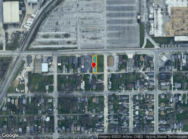  2105 Taylor St, Fort Wayne, IN Parcel Map