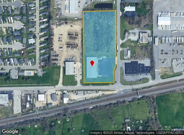 858 Capital Commons Dr, Toledo, OH Parcel Map