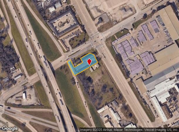  4202 Linfield Rd, Dallas, TX Parcel Map