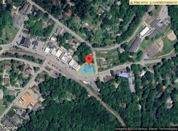  108 E Main St, Saluda, NC Parcel Map