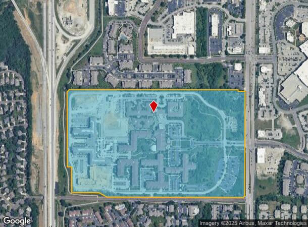 13800 Metcalf Ave, Overland Park, KS Parcel Map