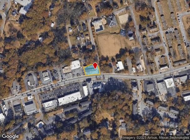  1064 Baxter St, Athens, GA Parcel Map