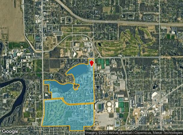 18 43364 Ac U Notre Dame, South Bend, IN Parcel Map