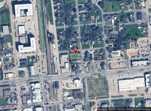  117 N Dobson St, Burleson, TX Parcel Map