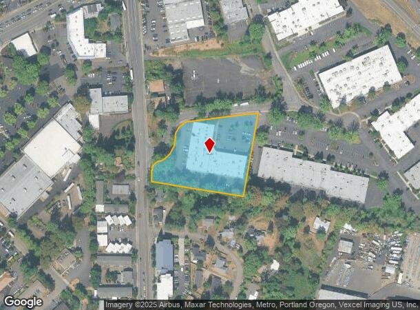 12168 Sw Garden Pl, Portland, OR Parcel Map
